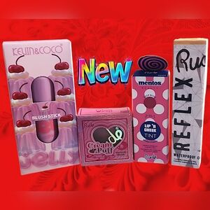 Kevin&Coco Blush, Rude Blush, Lip & Cheek Tint, Waterproof Concealer